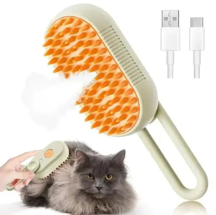 3-in-1 Steam Massage Pet Brush