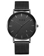 LIGE Italian Mesh Sleek Quartz Watch