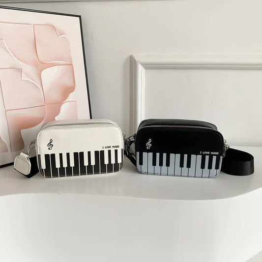 Cute Creative Piano Bag with Wide Shoulder Strap