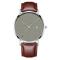 Sleek Steel Quartz Watch