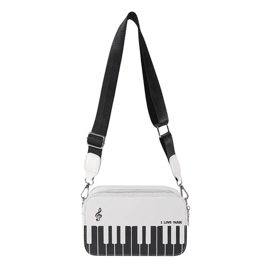 Cute Creative Piano Bag with Wide Shoulder Strap