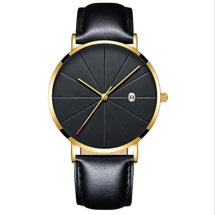Sleek Steel Quartz Watch