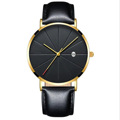 Sleek Steel Quartz Watch