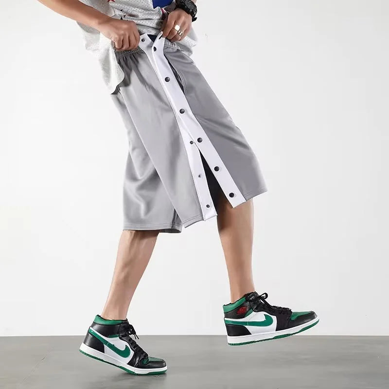 Men's Cotton Loose Casual Fitness Running Shorts