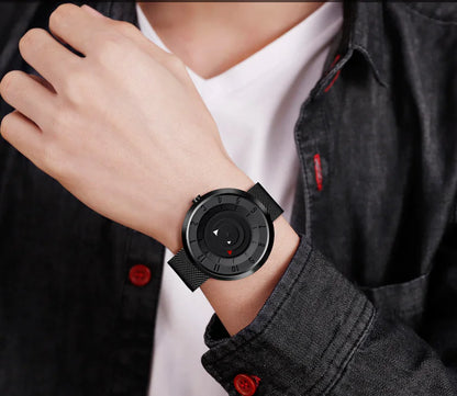 Gent's Sleek Minimalist Quartz Watch